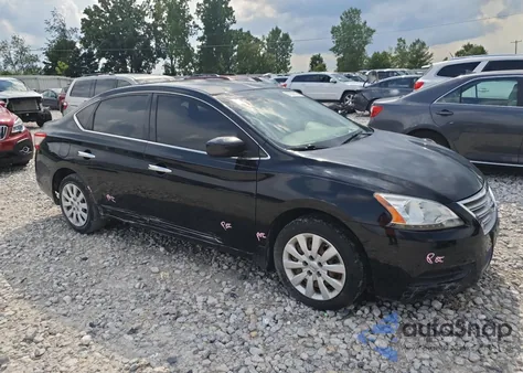 2015 Nissan Sentra S из США, поврежденный, VIN 3N1AB7AP7FL672123